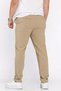 Self-Patterned Jogger Pants with Elastic Waist - 3