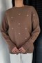 Women's Ribbon Embroidered Knitwear Sweater (Available in M-L-Xl) - 2