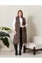 Leopard Pattern Soft Textured Boucle Vest Patterned - 6
