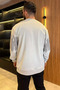 Crew neck printed men's sweatshirt - 3