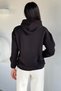 Half-Zip Three-Thread Ribbed Women's Sweatshirt - 5