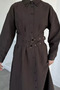 Buttoned Belt Detailed Hijab Dress - 6