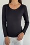 Crew Neck Basic Blouse - 3