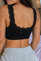 Bamboo Padded Lace Bustier - 3