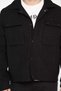 Men's Cashmere Coat with Front Snap Buttons - 4
