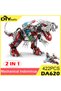 2IN1 Jurassic Mechanical Indominus Rex Dinosaur World Model Building Blocks City Fighter Dino Park B
