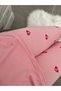 Pink Print Detailed Long Sleeve Milan Pajama Set - 7