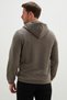 Half Zipper Hooded Fleece Sweatshirt - 8