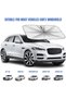 مظلة سيارة SUV، سوداء، 57 بوصة × 31 بوصة، U5732 - 6