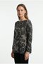 Women's Patterned Knitwear Long Sleeve Sweater