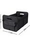 Car Trunk Organizer Car Storage Organizer Collapsible Multi Compartment Car Organizer Adjustable Str - 4