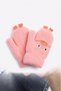 Children's / Baby's Soft Knitted Winter Gloves with Cute Animal Figures (6-18 Months) - 4