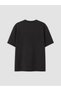 Peak New Season Black Crew Neck Men's T-Shirt - 2