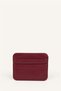 Women's Faux Leather Card Holder with Metal Accessories I9029Axns - 3