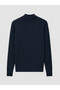 Ozmarka New Season Petrol Turtleneck Men's Knitwear Sweater - 5