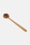 Silicone Body Scrubber For Shower With Long Handle, Tan - 2