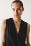 Sleeveless wrap top - 2