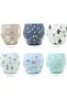 6PCS Baby Potty Training Pants, Breathable Potty Training Underwear, Toddler Training Underwear for 0-3 Years Boy and Girls Strong Absorbent Cotton Training Pants (L, Boy)