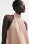 Asymmetric satin top