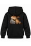 How to Train Your Dragon Stone Pillow Printed Black Kids Hoodie