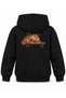 How to Train Your Dragon Small Scoop Printed Black Kids Hoodie