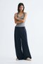 Pleat-detail drawstring trousers - 2
