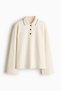 Cotton-blend polo shirt - 4