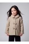 Timeless Clothing & Timeless Choices Furry Baby Roba Collar Girls' Cashmere Coat - 2