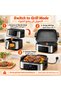 2-in-1 Dual Basket Air Fryer with Visible Window, Cook Chicken & Fries Together, Fast & Healthy - 4