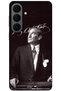 Samsung Galaxy S26 Plus Compatible Case Mustafa Kemal Atatürk Silicone Case (Printed)