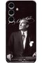 Samsung Galaxy S25 Fe Compatible Case Mustafa Kemal Atatürk Silicone Case (Printed)