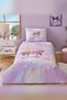 Duvet Cover Set Ranforce Single Purple Kuromi Sweet (Licensed)