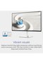 S2425H 24 Inch Full HD (1920x1080) Monitor | 100Hz, IPS, 4ms, 99% sRGB, Built-in Speakers | Ultrathin Bezel, 2x HDMI | White - 8