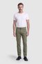 Green Slim Corduroy Men's Trousers - 5