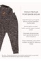 Soft Brown Winter Boys' Pajama Set - 5