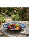 30 cm Large Size Mottled Enamel Fruit Bowl Presentation Plate Salad Plate - 2