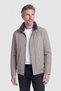 Mink Fur Collar Men's Zippered Coat - 4
