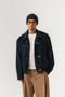Hookcord Thick Corduroy Men's Coat with Metal Hook Closure and Collar - 3