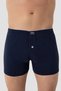 Men's Colorful Buttoned Boxer 3 Pack %100 Cotton Combed Slim Laundry Comfortable Underwear Normal - 8