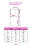 Women's Black and White Skin Turtleneck Sleeveless Bodysuit 3-Pack Basic Top Models Combination Piece - 8