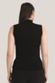 Special Series Women's Black Turtleneck 2-Piece Sleeveless Body Knitted Clothing Wardrobe Piece - 5