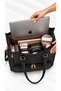 Modivra ®   3-in-1 Leather Tote Bag - 7