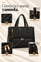 Modivra ®   3-in-1 Leather Tote Bag - 5