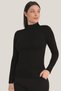 Women's White - Black Turtleneck Long Sleeve Body 2-Pack Casual Style Clothing Combination Piece - 6