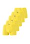 Delux Series Men's Thin Elastic Bamboo Boxer Yellow 5'Li Package Comfortable Movement - 2