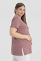 Special Production Cotton Lycra Dusty Rose Short Sleeve Maternity T-Shirt Blouse Women Product Mother Clothing - 2