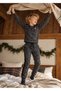 Soft Anthracite Winter Boys' Pajama Set