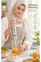 Powerful Immersion Hand Blender with Full Stainless Steel Body, Handheld Mixer for Puree, Sauces, Shakes & Vegetable Soup - 5