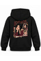 Katseye Zippered Daily Graphic Printed Children's Hooded Sweatshirt