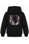 Katseye Stripe Curtain Portrait Printed Children's Hooded Sweatshirt